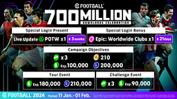 eFootball 達(dá)成 7 億下載里程碑