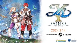 《伊蘇X 北境歷險(xiǎn)》將于3月14日推出PC（Steam）版