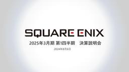 Square Enix 24-25財年Q1財報 營業利潤實現大幅增長