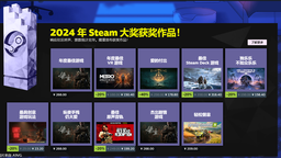 Steam大獎(jiǎng)出爐 《黑神話：悟空》獲年度最佳游戲