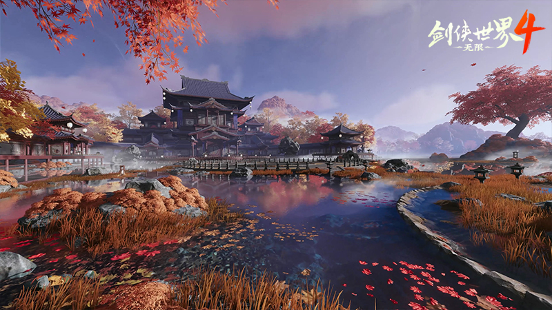 堪比5A景区!西山居《剑侠世界4:无限》唯美国风江湖盛宴