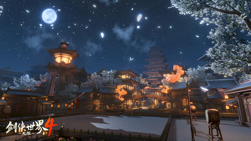 江湖好时光！西山居《剑侠世界4:无限》休闲“摸鱼系统”曝光