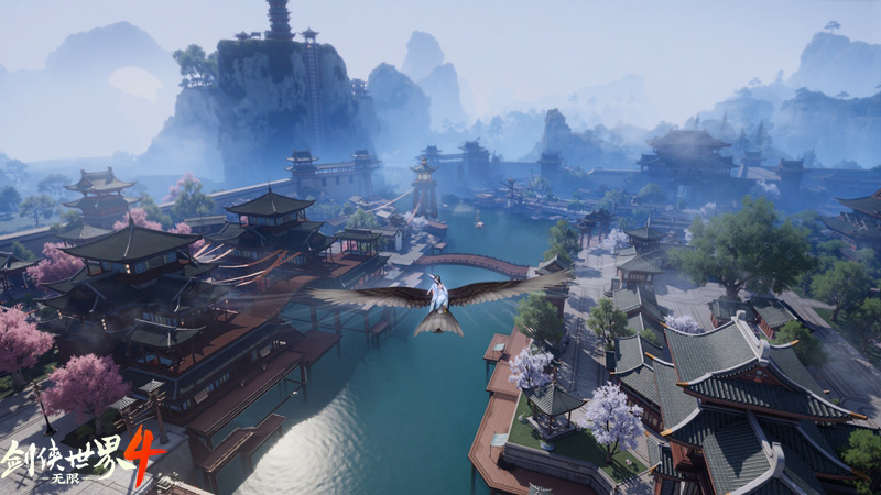 江湖好时光！西山居《剑侠世界4:无限》休闲“摸鱼系统”曝光