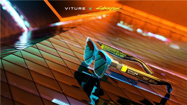 全球限量10000套  《赛博朋克2077》携手VITURE推出五周年定制XR眼镜