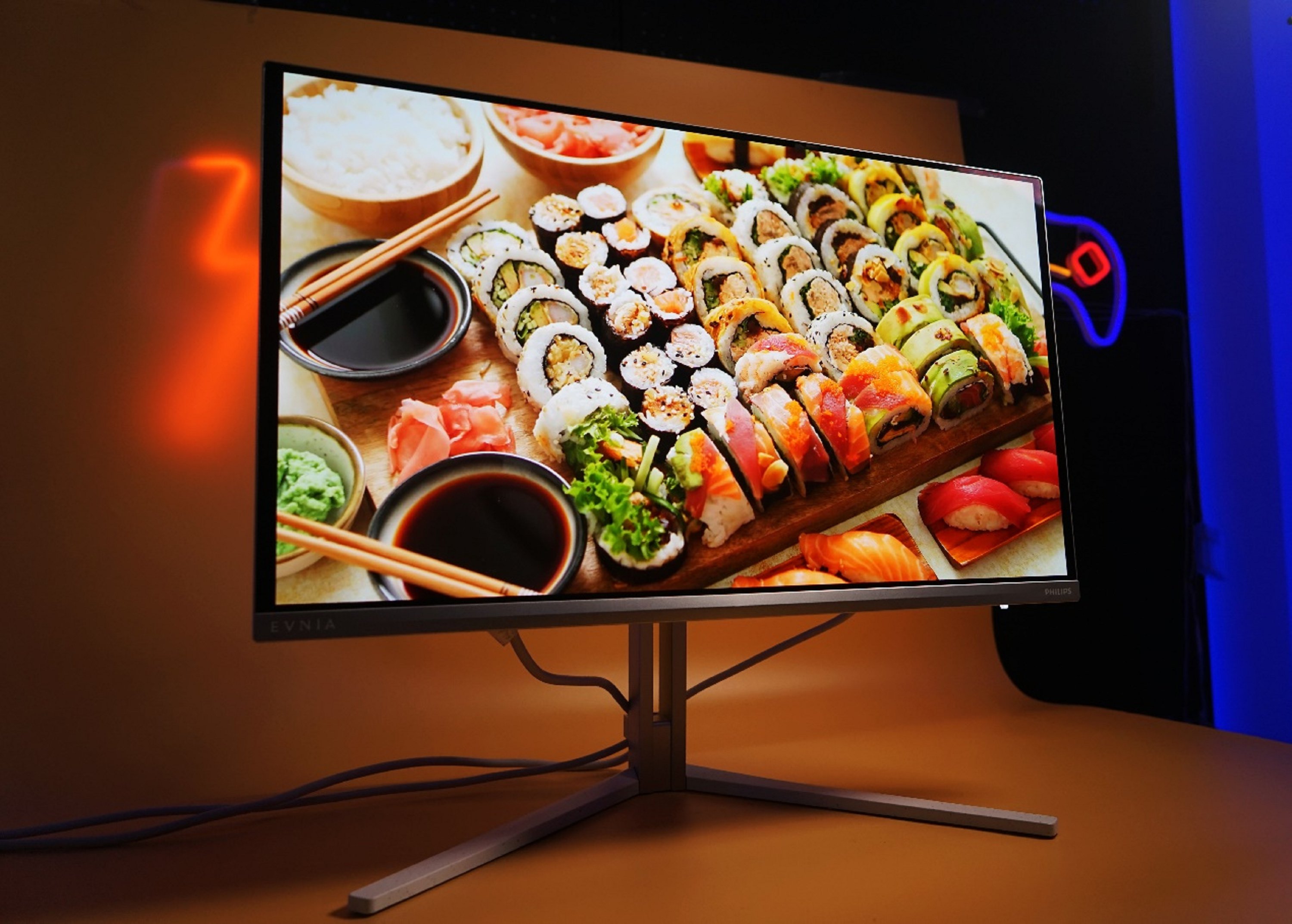 桌面的白色战神!这台精心调校的QD-OLED显示器,让游戏光影蔓延至整个房间