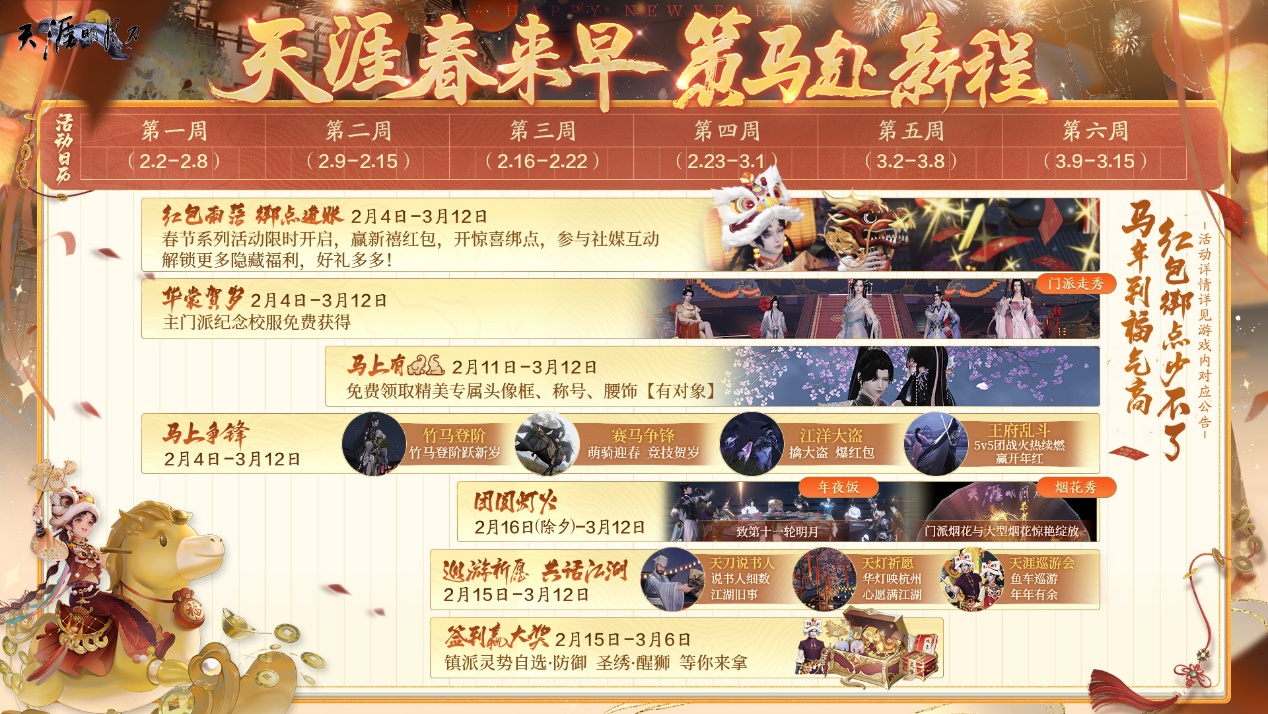 岁序更新,天刀端游贺岁篇章正式开启!