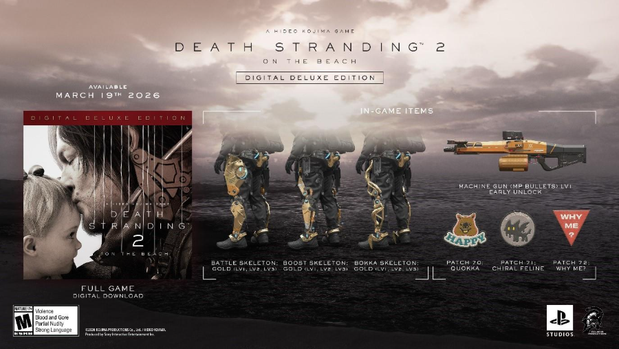 PC版《死亡搁浅 2: 冥滩之上》将于 ２０２６年3月19日（周四）发售！