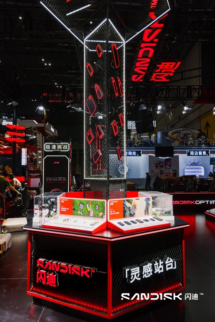 闪迪参展BW 2026,携SANDISK Optimus SSD等全矩阵存储产品亮相
