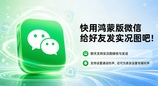 鸿蒙版微信可以发实况图了！快去给朋友发一张会“动”的照片吧