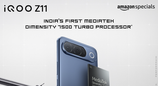 8 月 20 日印度发布！iQOO Z11 首发天玑 7500 Turbo，和国行配置大不同