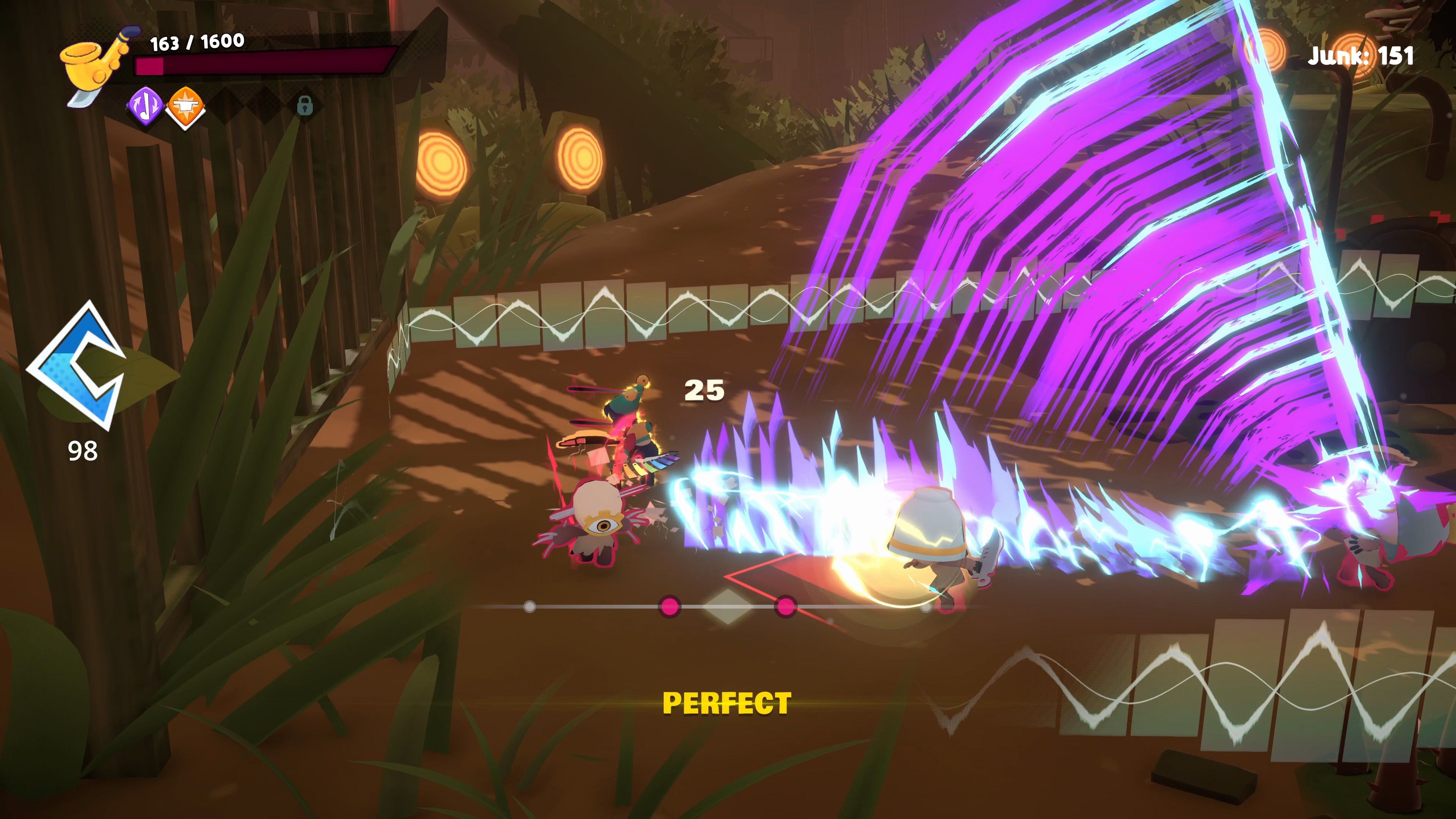 踏着节拍击碎杀人木偶!节奏动作游戏《音刃法则》现已登陆 Steam 与主机平台