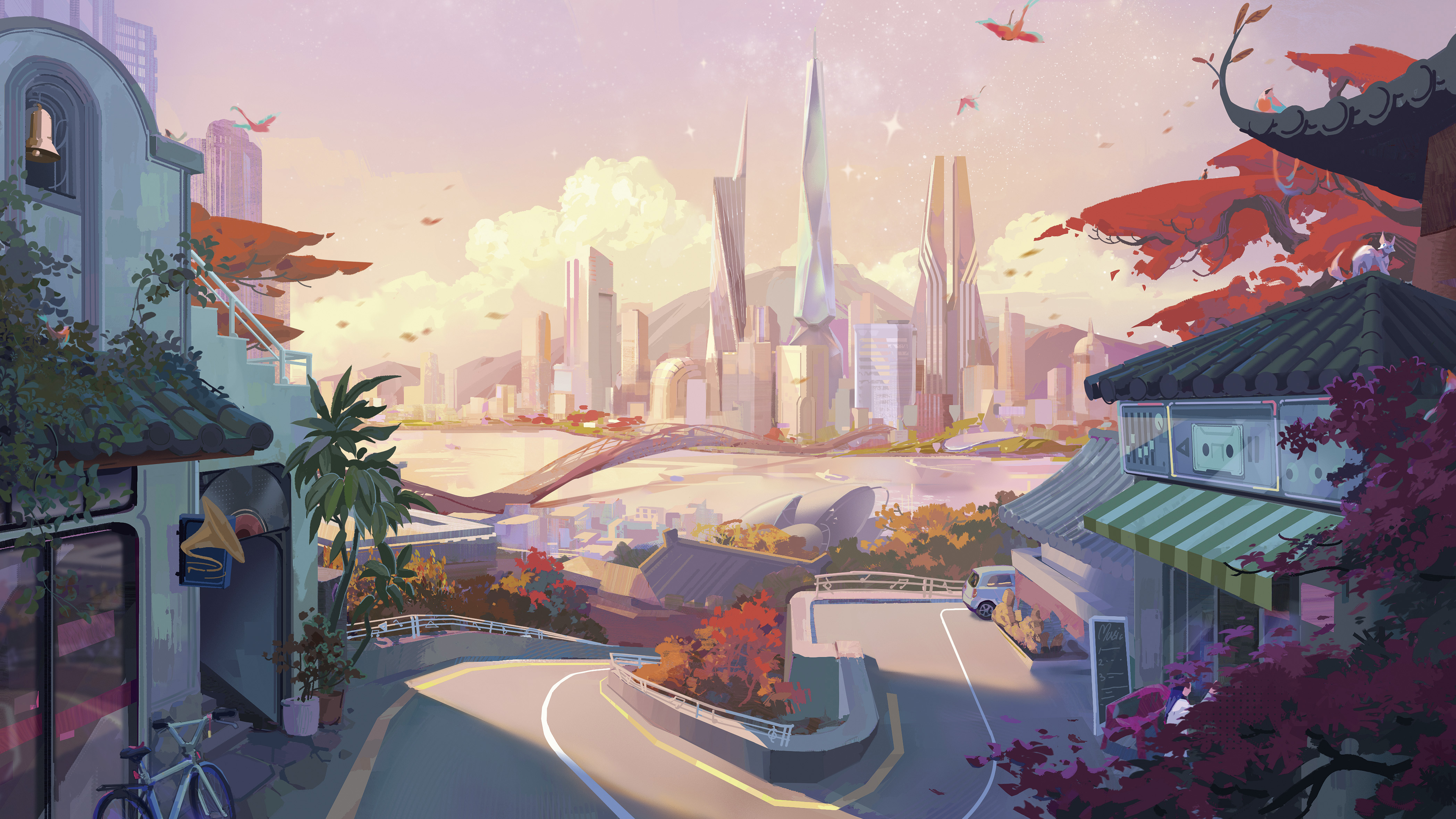 拳头游戏携手路易威登推出 K/DA “游记”《Tempo Point》