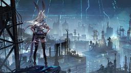 《苍翼默示录》系列制作人森利道新作主视觉图公开