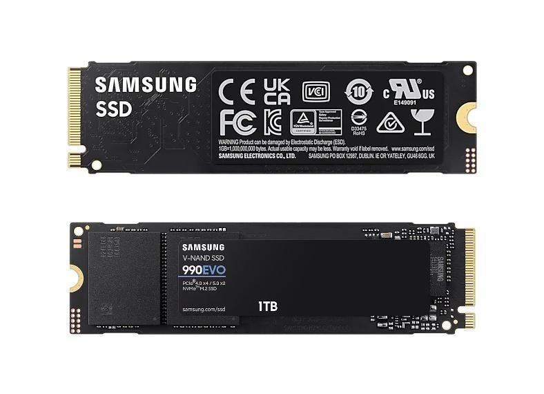 三星推出990 EVO SSD：顺序读写速度 5000/4200 MB/s