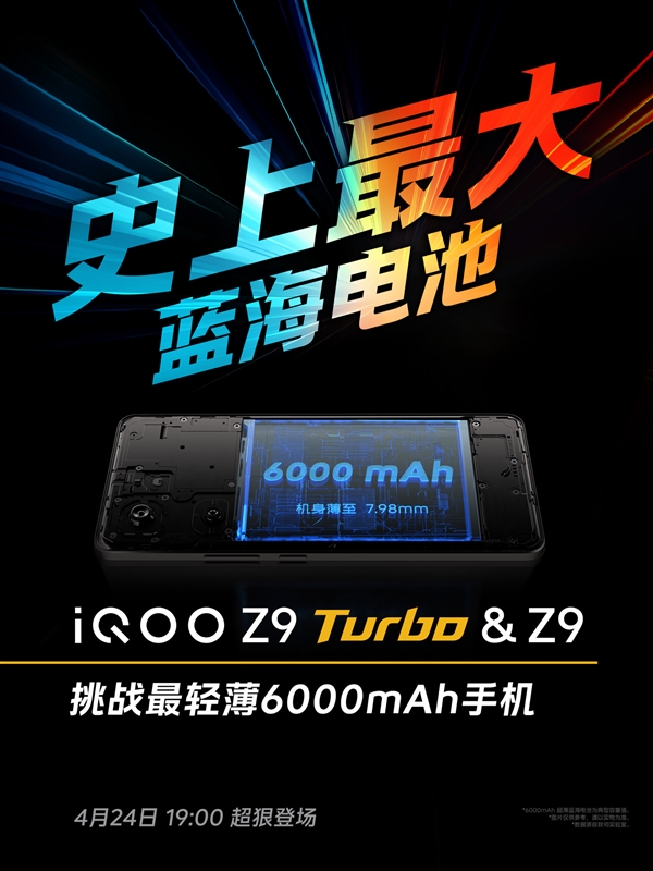 iQOO Z9 Turbo屏幕公布：集齐三大调光模式