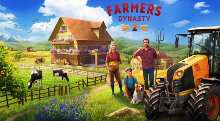 種田種不停！《農夫王朝2》可試玩Demo將于6月Steam 新品節上線