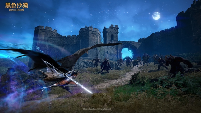 主机级动作冒险rpg 《黑色沙漠》pc国服来了