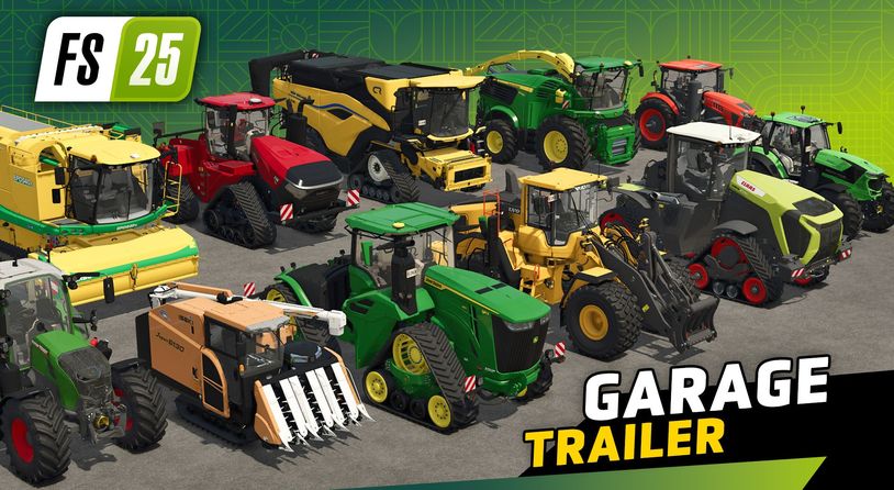 《Farming Simulator 25》发布新预告片，展示精选农机与新NPC
