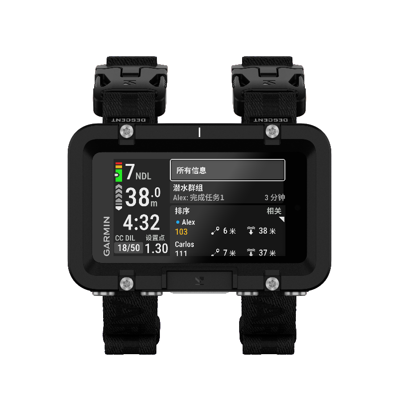 Garmin 佳明发布超大屏全彩专业潜水电脑：Descent X50i