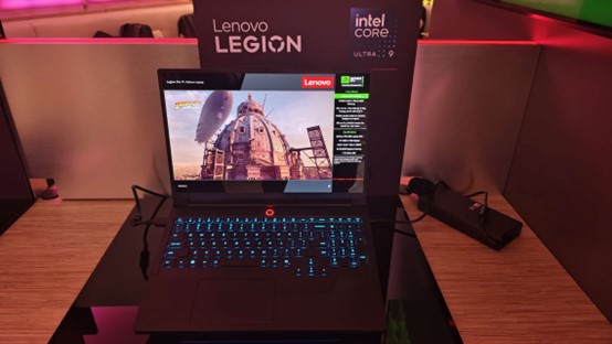 CES 2025：联想全新 Legion Pro笔记本已配备RTX 5090 显卡