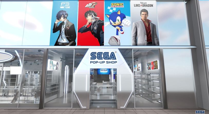 世嘉首个中国快闪店来袭! 1 月 25 日登陆上海百联 ZX 创趣场