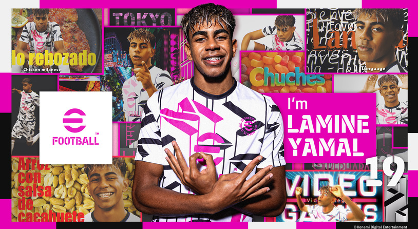 亞馬爾加入KONAMI官方eFootball?足球大使陣容