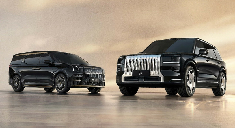 中国豪华双旗舰车型亮相上海车展 极氪9X全球首秀