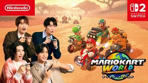 Switch2《马力欧卡丁车 世界》加长版CM SNOW MAN出演