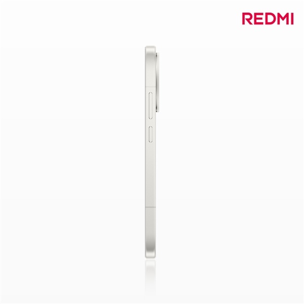 REDMI K80至尊版白色定妆照来了：金属中框+玻纤背板 史上最优雅