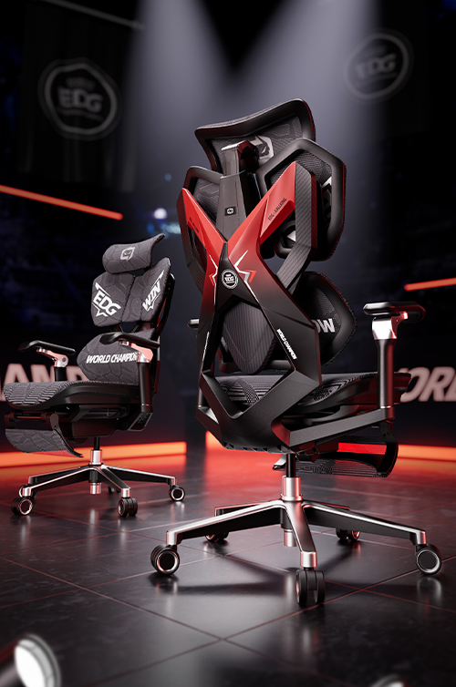 冠军之选！骁骑X5Pro EDG联名电竞椅重磅上市