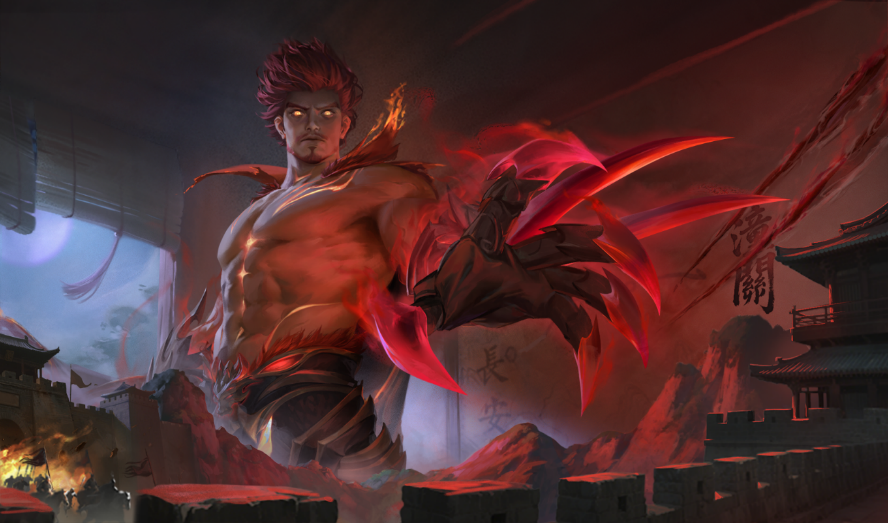 《三国杀移动版》势魏延三形态原画亮相 独特视角诠释忠傲本心