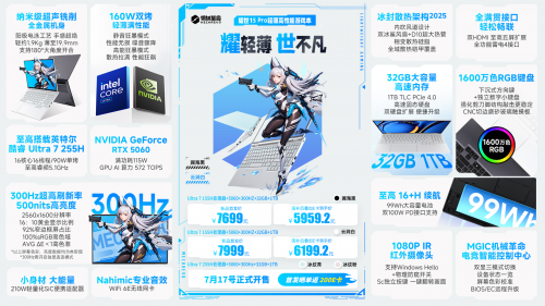 机械革命耀世Pro系列AI高静游戏本震撼发布：三大革新颠覆轻薄性能想象!