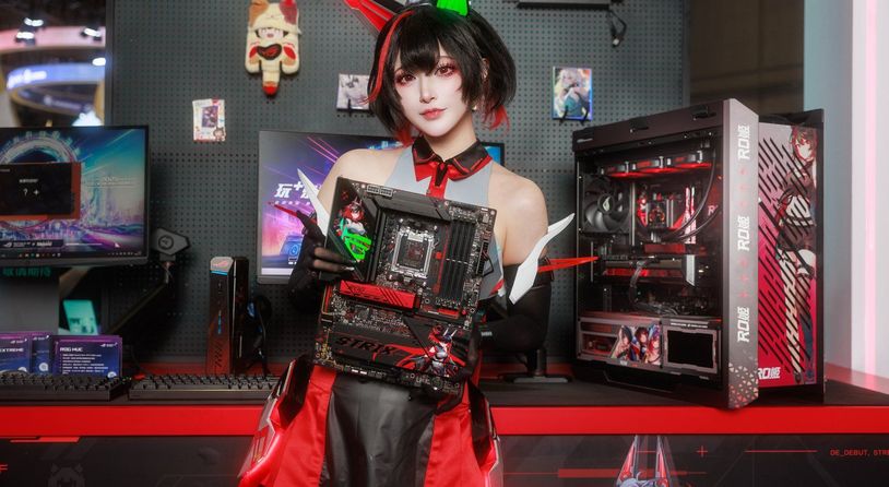 华硕主板BW2025大放异彩 ROG玩+乐园信仰集结