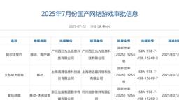 最新国产/进口网络游戏版号审批信息公开