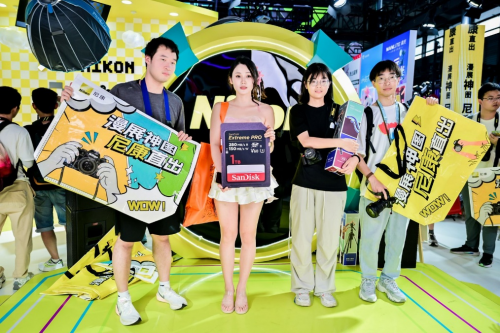 ChinaJoy 2025热力全开 闪迪携合作伙伴共绘互动娱乐新图景