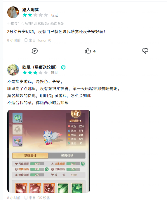 ​像素级复刻争议背后：《灵兽大冒险》公测遇冷，《长安幻想》为何仍是玩家首选？