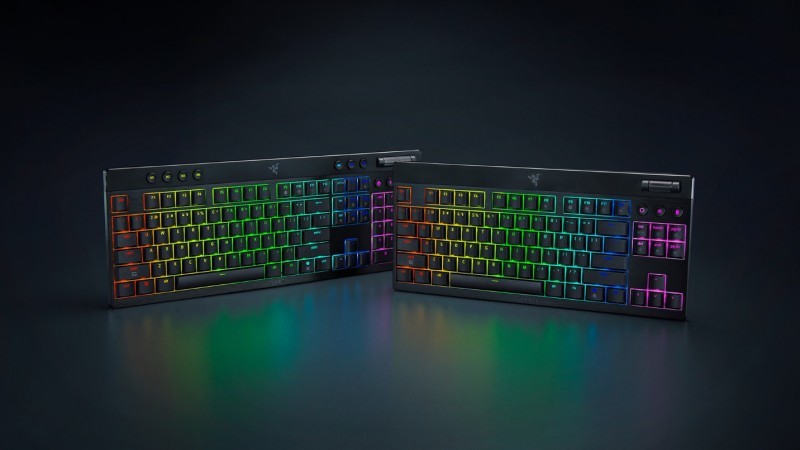 RAZER发布黑寡妇蜘蛛 V4 矮轴超薄游戏键盘系列