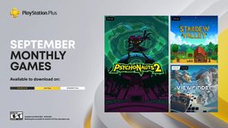 PS PLUS会员9月会免游戏公布 《脑航员2》《星露谷物语》