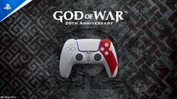 战神 20 周年限量版 DualSense 无线控制器发表