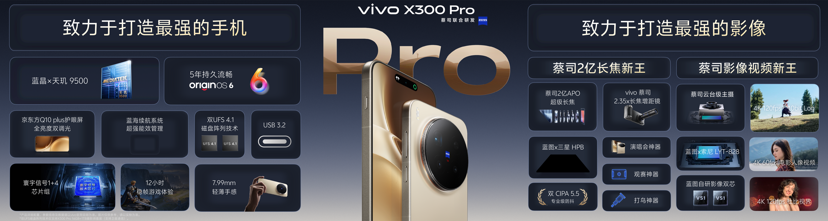 重构移动影像体验，vivo X300系列发布，售价4399元起