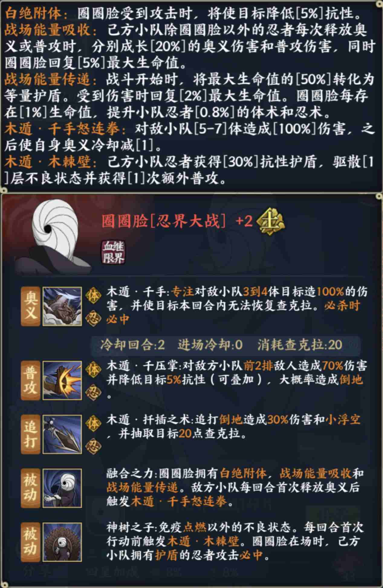 火影忍者忍者新世代》全新SS忍圌圈脸[忍界大战]--忍者攻略&阵容推荐