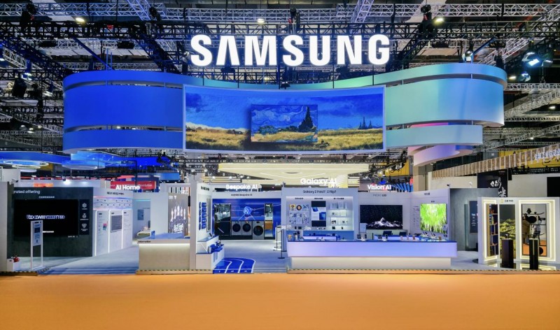 三星全矩阵产品亮相第八届进博会 以AI科技绘就智慧生活新蓝图