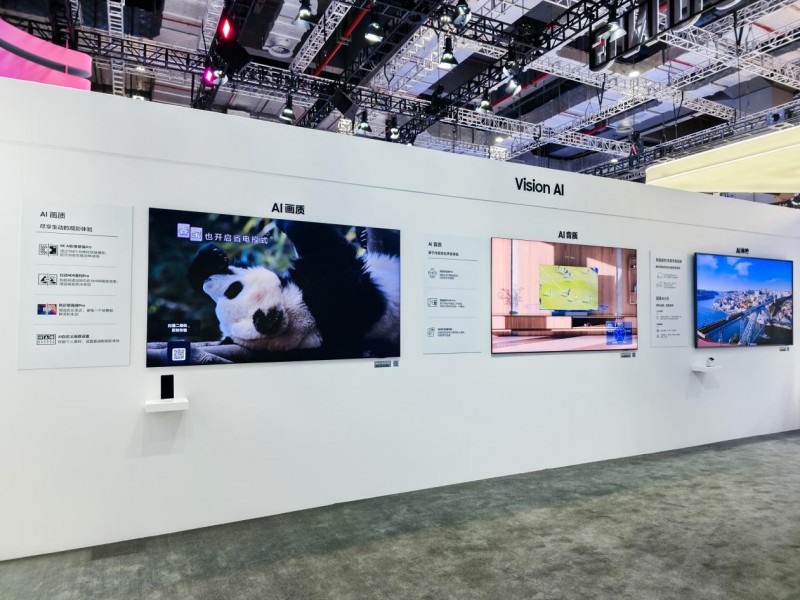 三星全矩阵产品亮相第八届进博会 以AI科技绘就智慧生活新蓝图