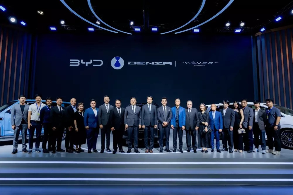 比亚迪携双品牌亮相2025泰国车展