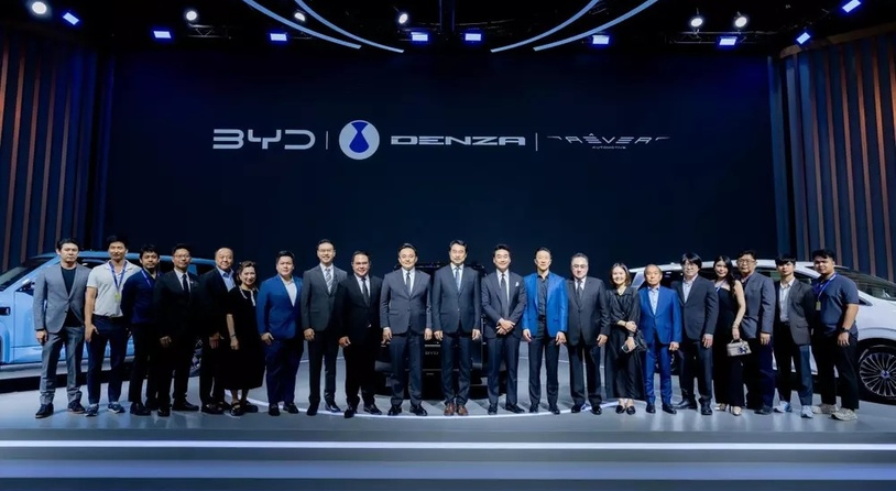 比亚迪携双品牌亮相2025泰国车展