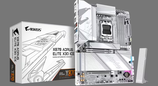 技嘉带来首款 X870 芯片组 "X3D" 系列主板 X870 AORUS ELITE X3D ICE