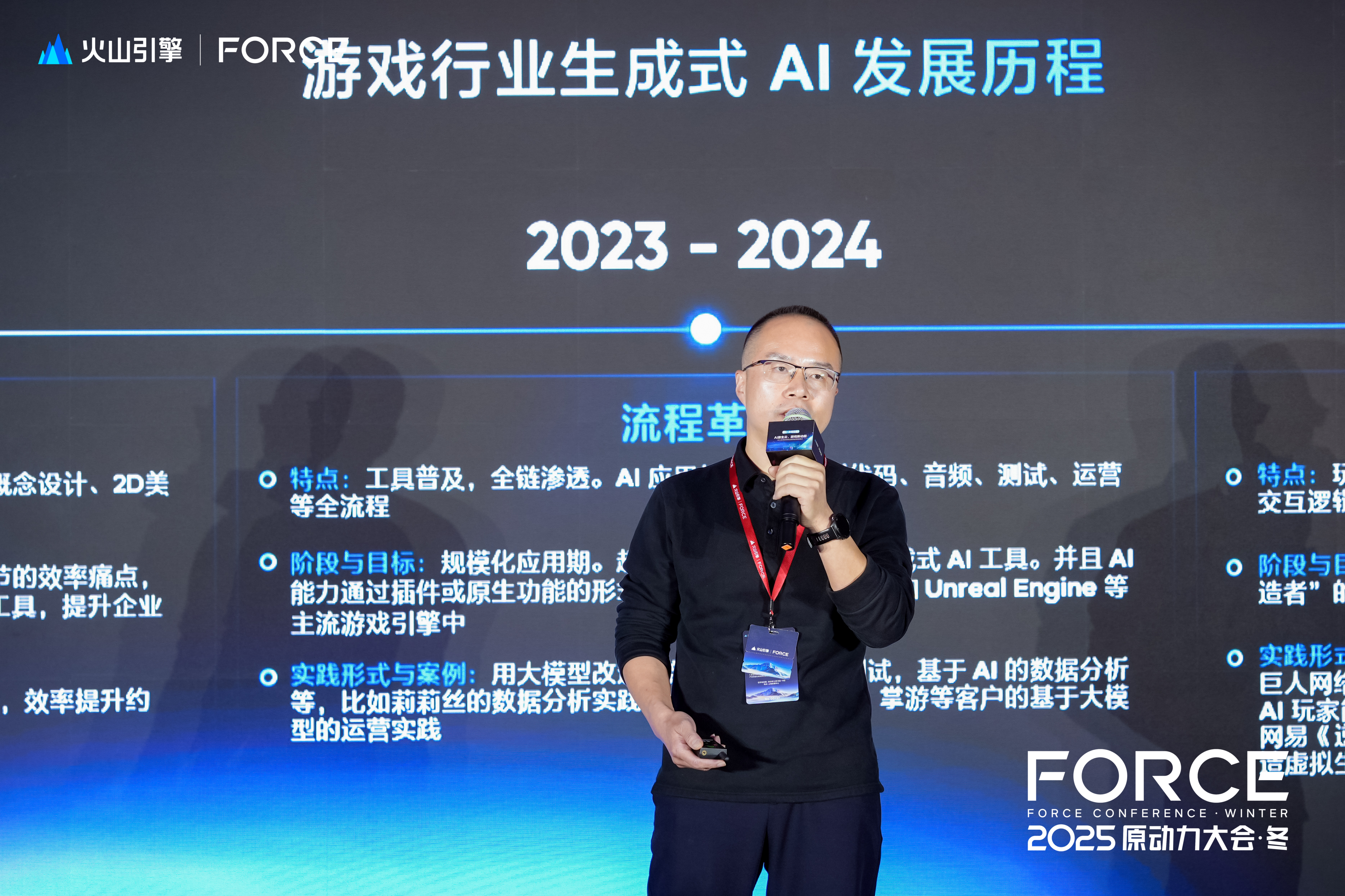 2025FORCE：火山引擎游戏行业AI解决方案，以AI原生云重构游戏产业新范式