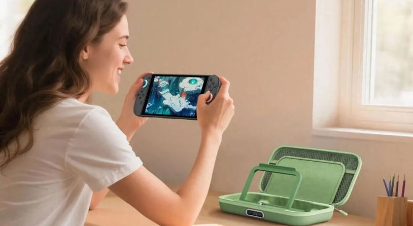 贝尔金于CES2026发布任天堂 Switch 2 充电收纳保护盒