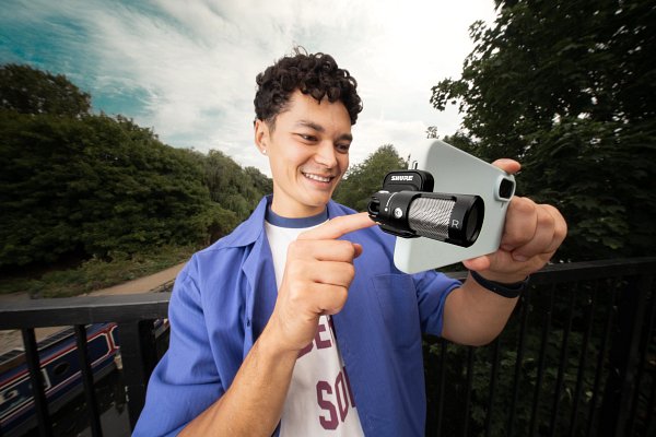 SHURE推出MV88 USB-C立体声话筒，口袋里的专业音频