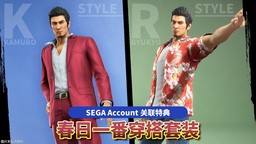 《如龙 极3/如龙3外传》特典“春日一番穿搭套装”介绍